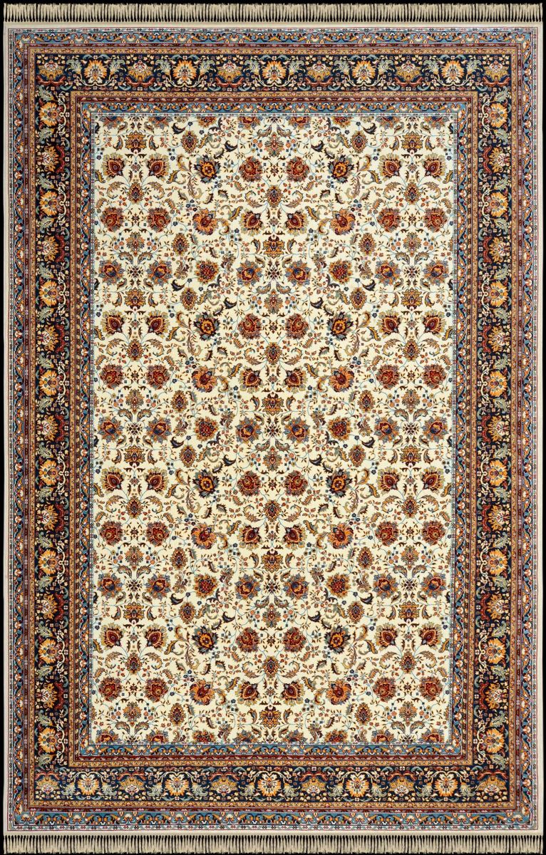 Hamadan Cream - Navy 0718