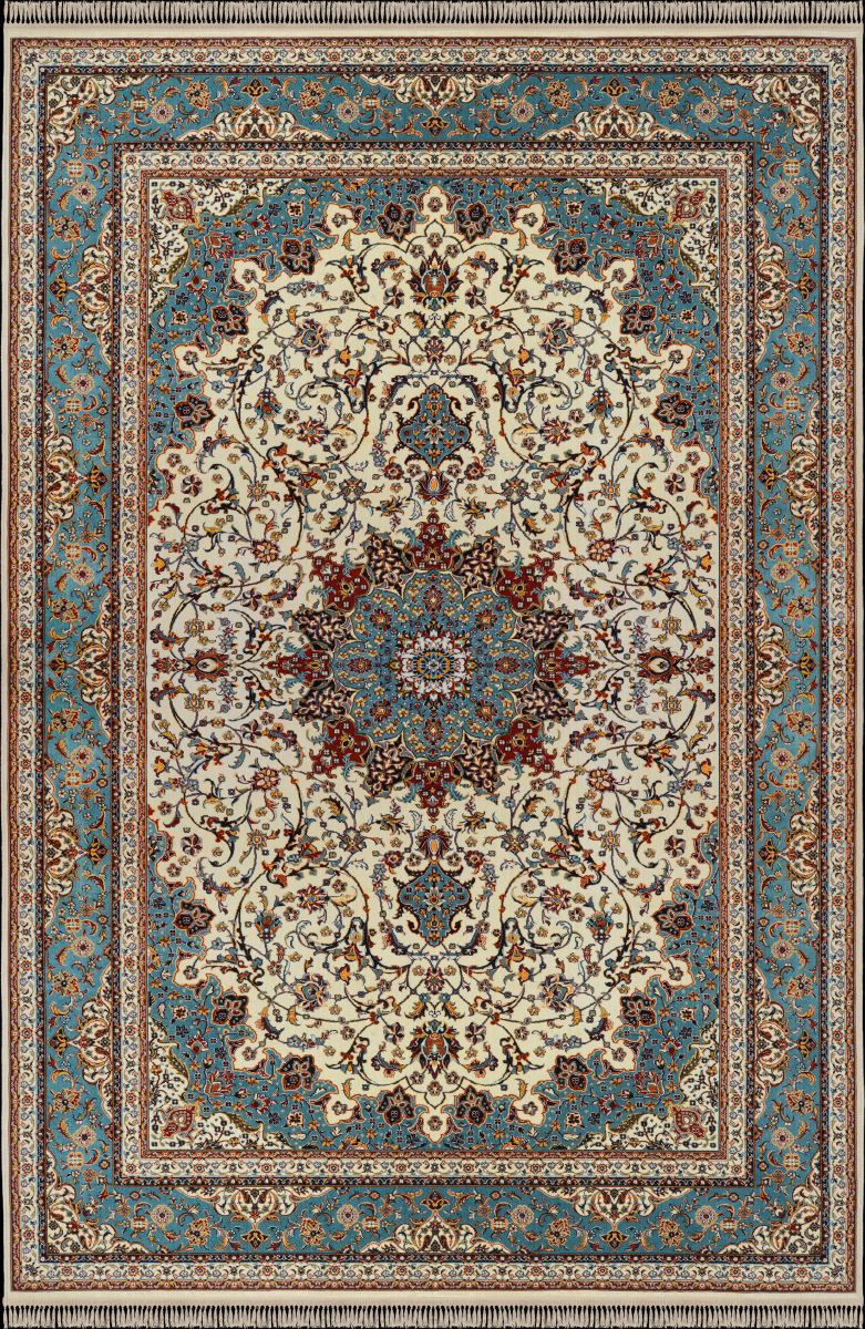 Isfahan Cream-Blue 1014