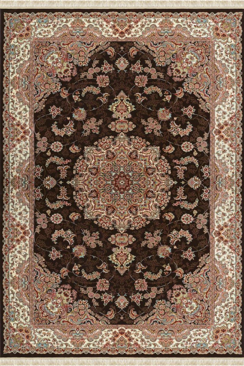 Shahkar Brown - Cream 2371