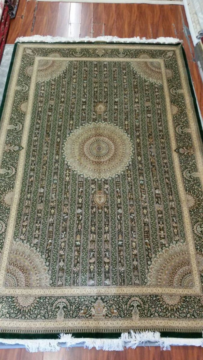 Moharreri Baharestan Gum Rug 157 SOLD
