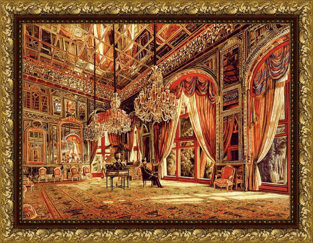 Persian Tableau Rug 216
