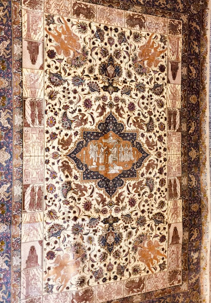 Mousavi Pure Silk Rug 288 SOLD