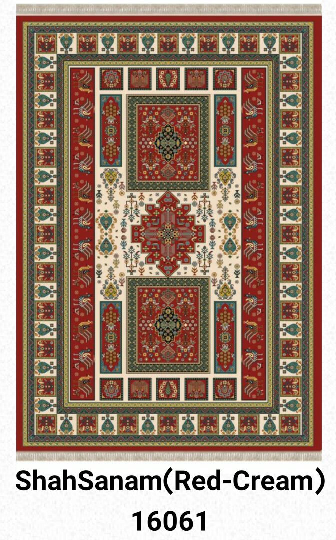 Shah Sanam Red-Cream