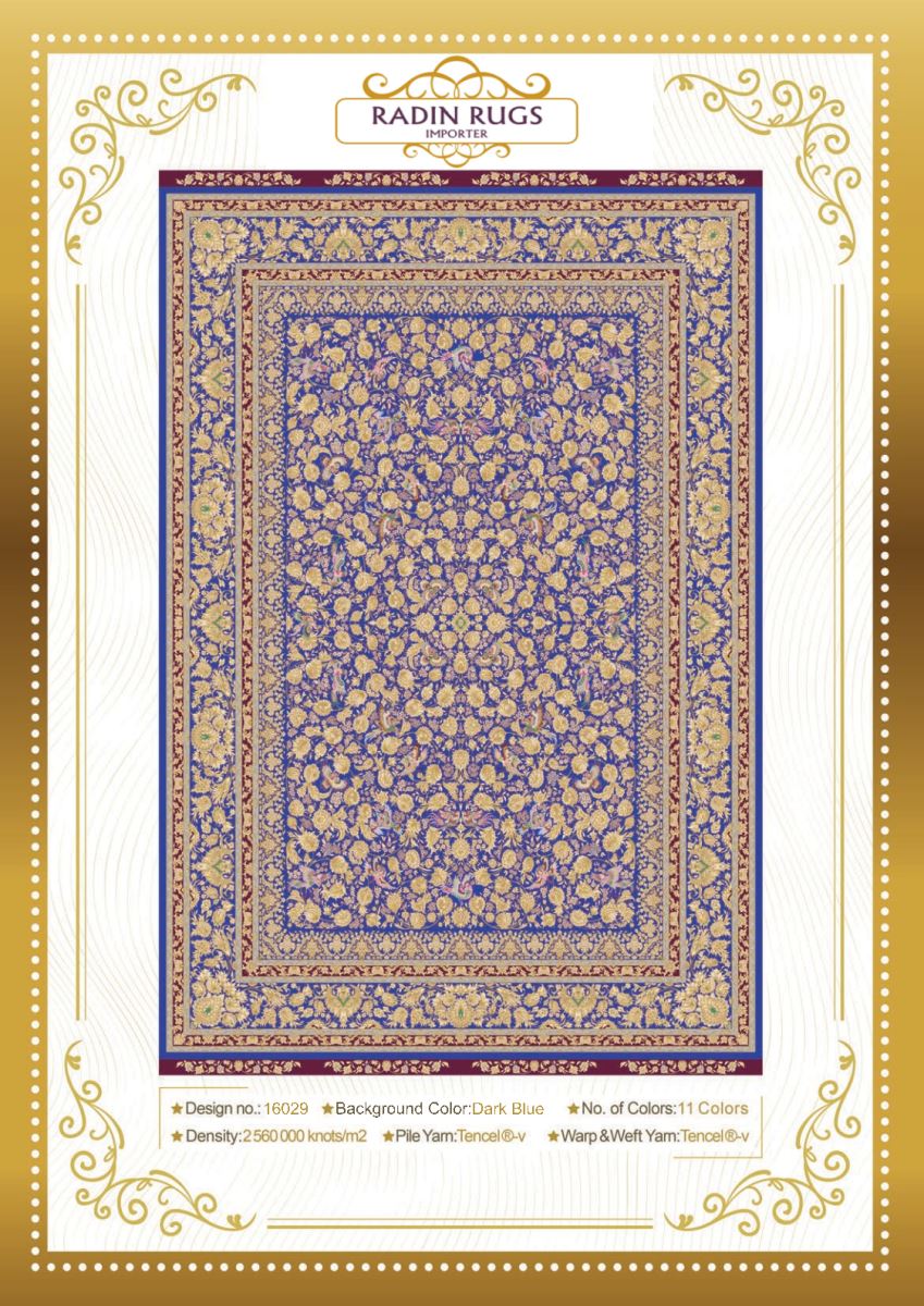 Persian Hand Loom Silk Rug 102