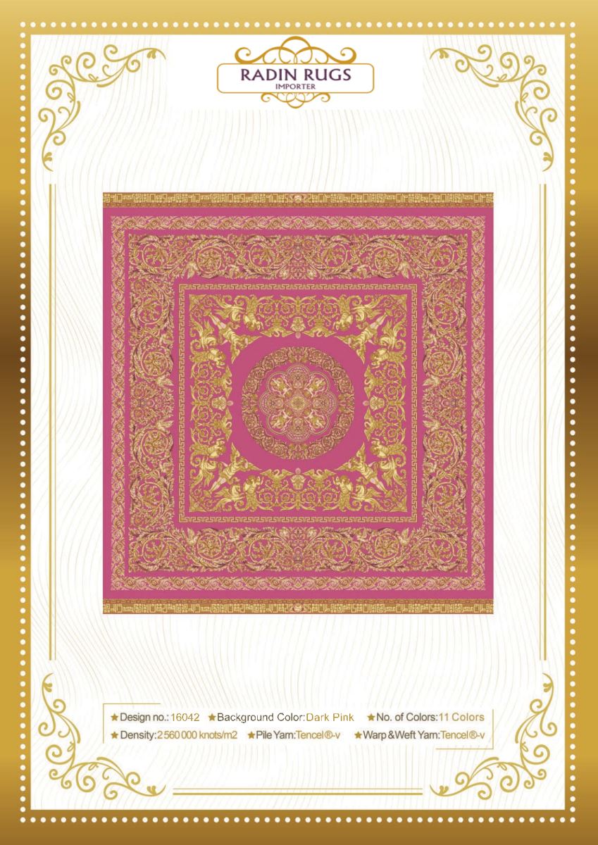 Persian Hand Loom Silk Rug 143