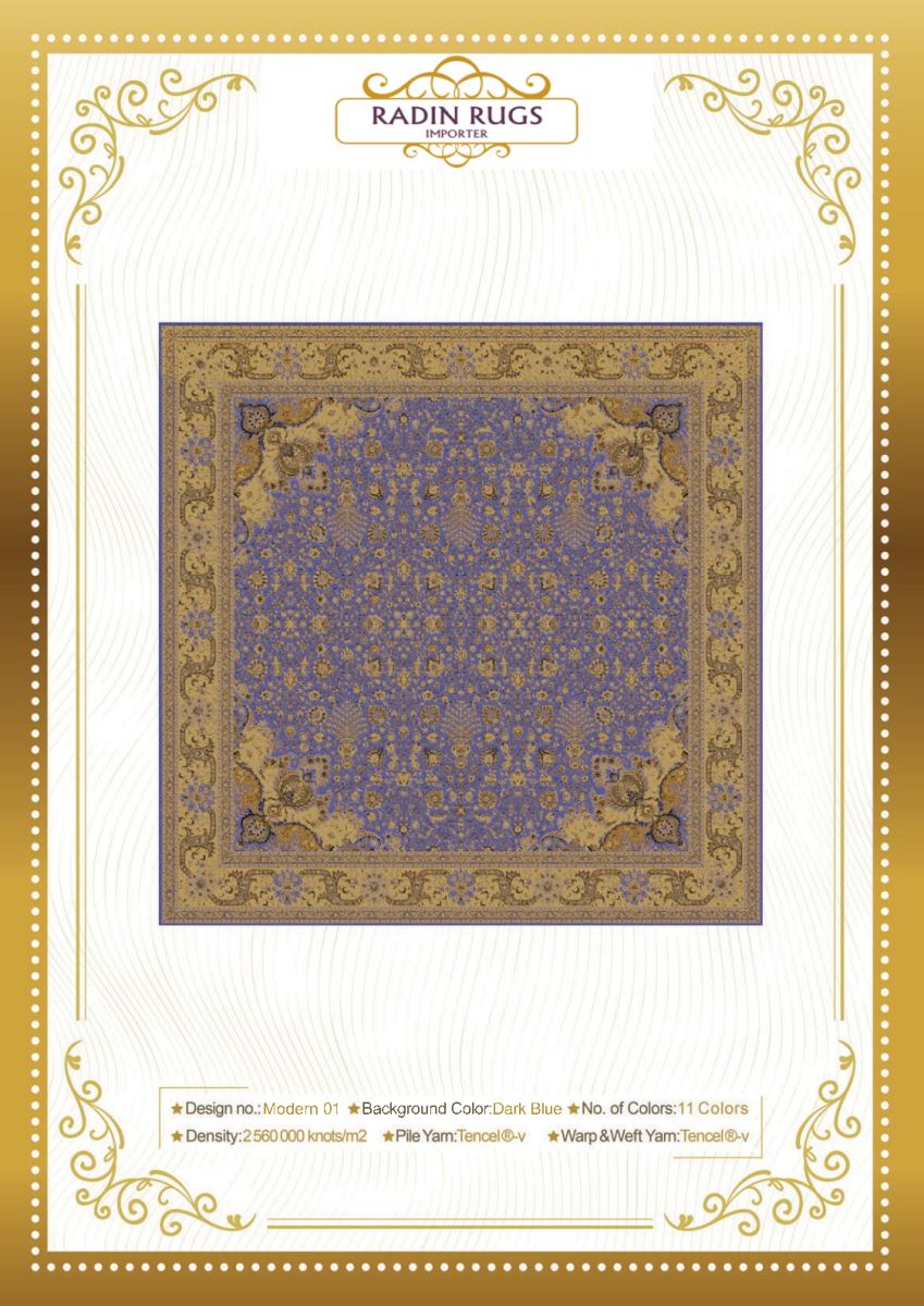 Persian Hand Loom Silk Rug 162
