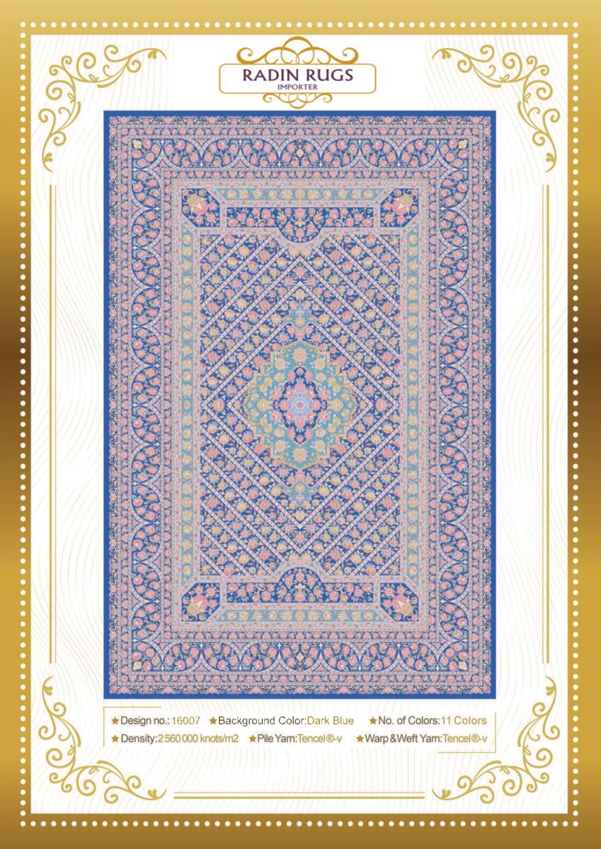 Persian Hand Loom Silk Rug 23