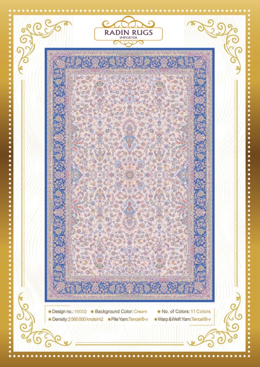 Persian Hand Loom Silk Rug 4