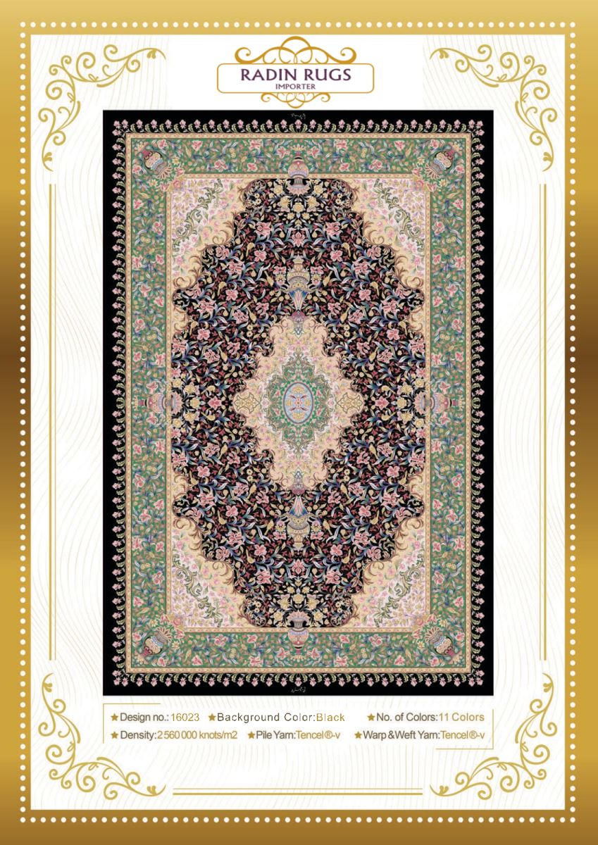 Persian Hand Loom Silk Rug 69