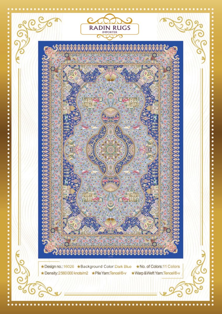 Persian Hand Loom Silk Rug 84