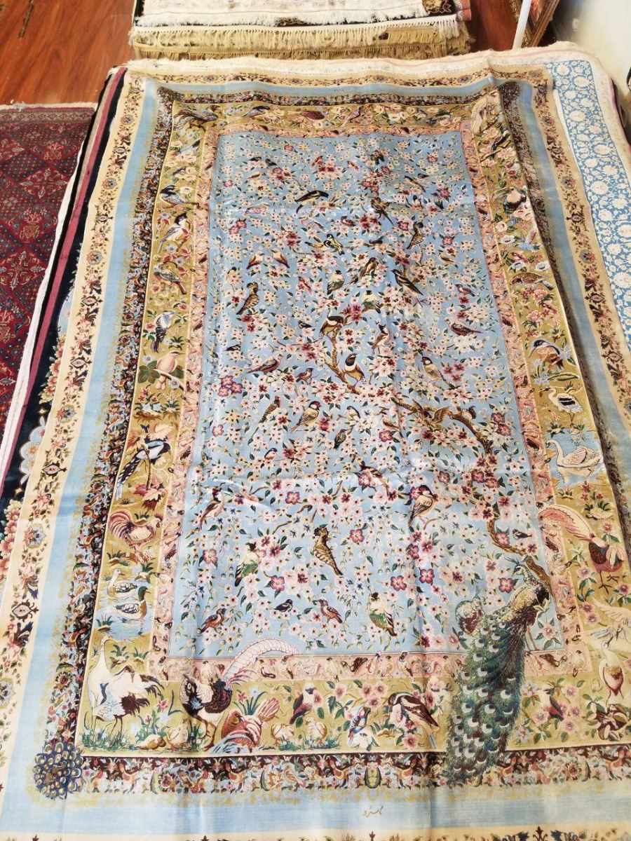 Persian Hand Loom Silk Rug 192