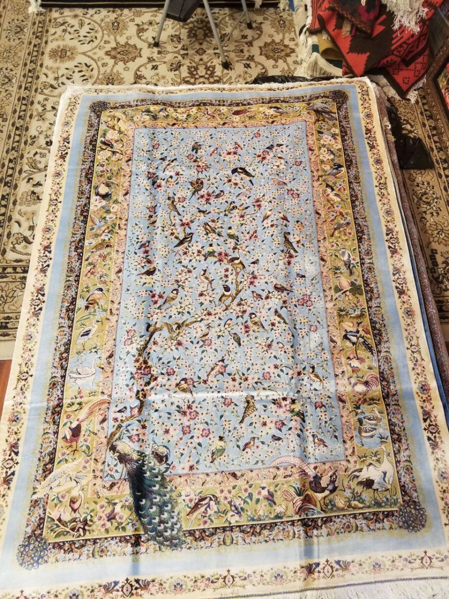 Persian Hand Loom Silk Rug 181