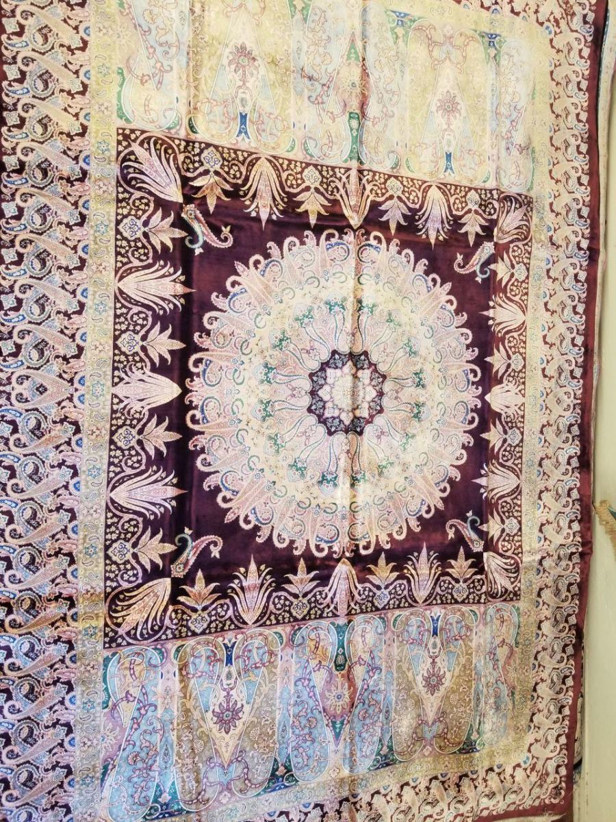 Persian Hand Loom Silk Rug 173