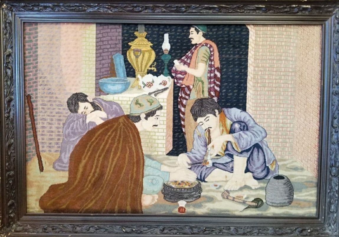 Tableau Rug Tabriz 261
