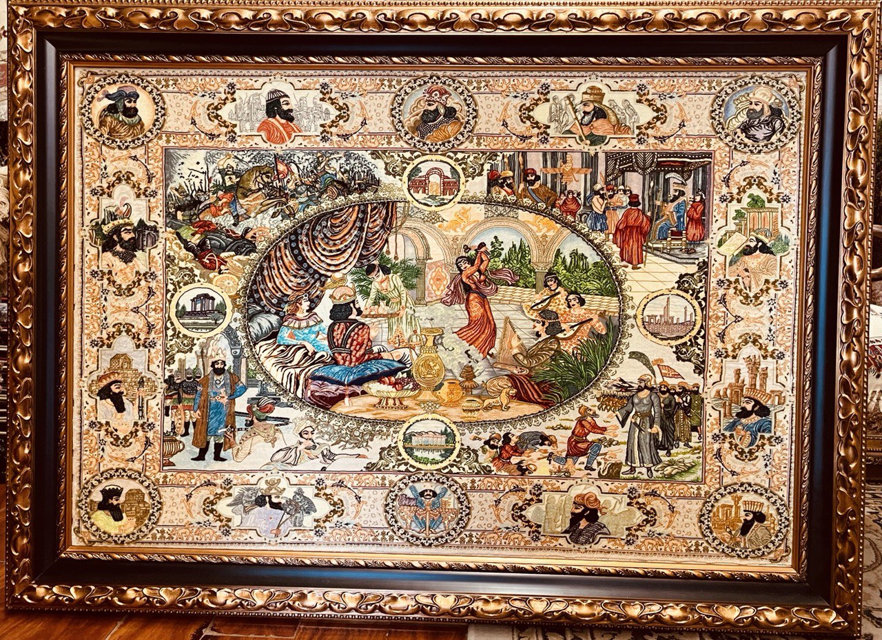Persian Tableau Rug 214