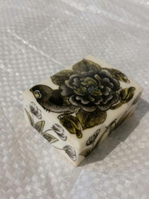 Camel Bone Ring Box Code 7