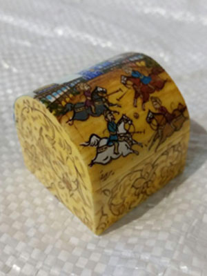 Camel Bone Ring Box Code 9